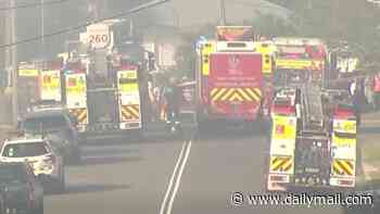 Child dies and woman is injured after fire erupts at Lake Macquarie home