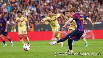 Spanish media react as Anthony Gordon misses penalty but wins first Barcelona trophy