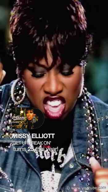 Missy Elliott 'Get Ur Freak On' turns 25! 🎉 #missyelliott