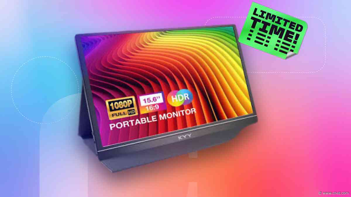 12-Hour Lightning Deal: Grab a Portable Monitor for Just $59, Its Lowest Price Yet