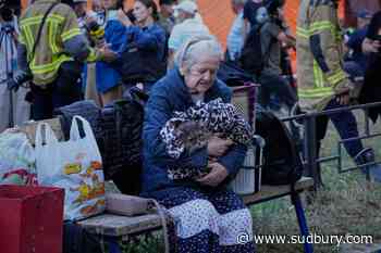 A Russian missile and drone barrage kills at least 14 in Ukraine's Kyiv region