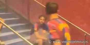 Bizarre beelden bij Barça: woeste Cancelo stormt door catacomben Camp Nou