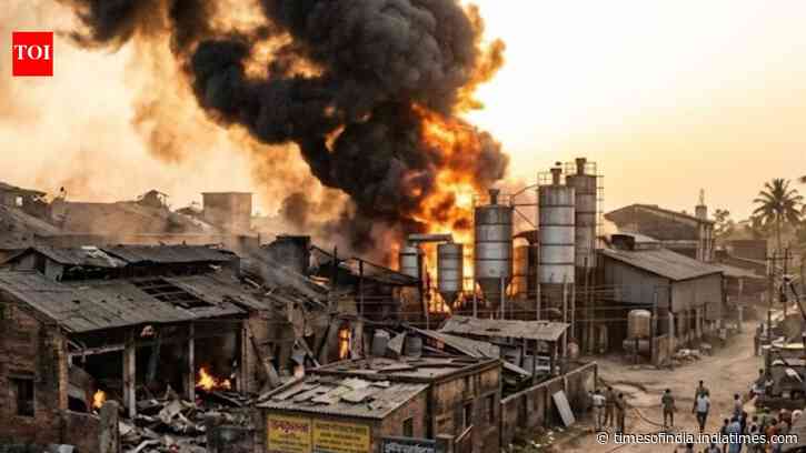 5 injured in blast at firecracker factory in Bengal's South 24 Parganas