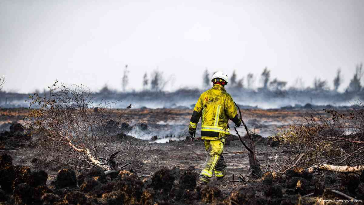 LIVE | Bestrijding van brand Hoge Venen bemoeilijkt door storm: ’Zeer zware nacht’ 
