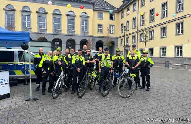 POL-BO: "Mit Rad und Tat für Sicherheit": Gemeinsamer Schwerpunkteinsatz von Polizei Bochum und Stadt Witten
