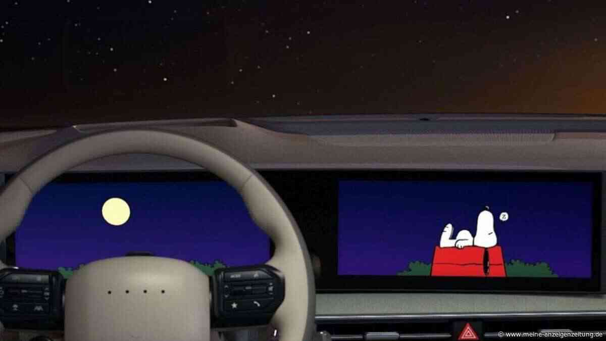 Snoopy an Bord  – Hyundai-Infotainment
