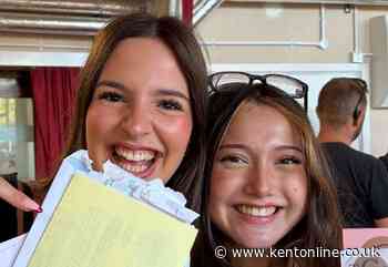 Thousands of Kent pupils discovering GCSE results this morning