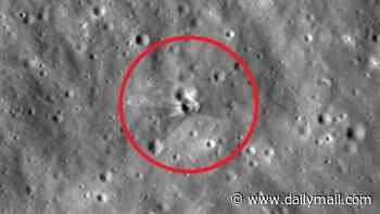 SpaceX has scarred the moon forever: Before-and-after images reveal how Elon Musk's out-of-control rocket carved a 60-foot crater into the lunar surface