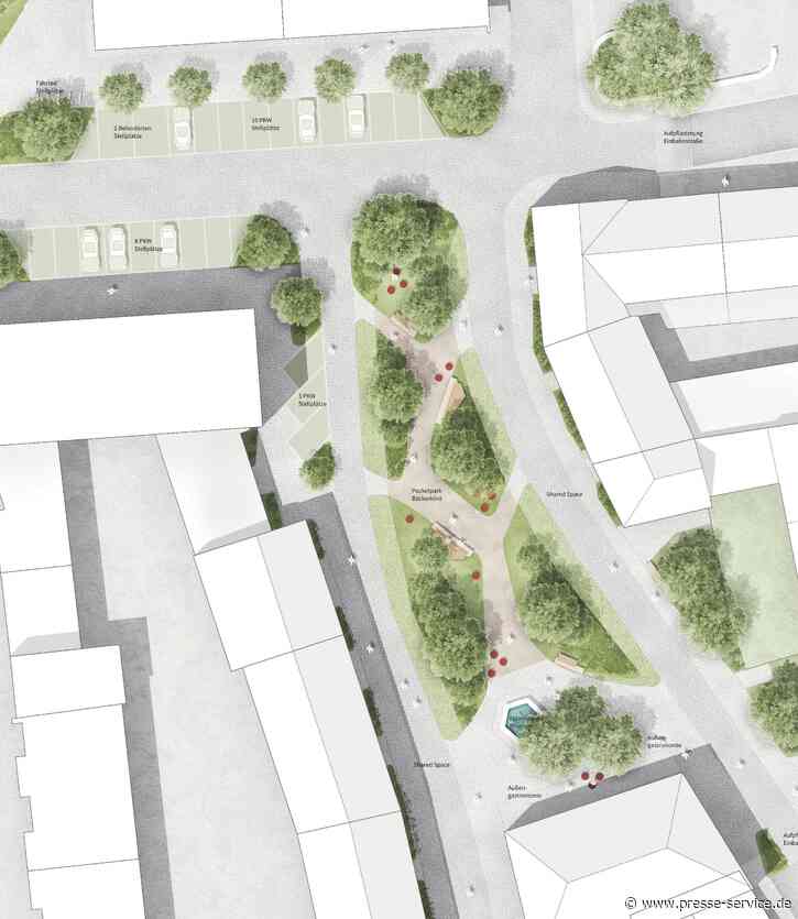 Büro aus Berlin gewinnt Wettbewerb zur Gestaltung des Pocket-Parks Bäckerklint