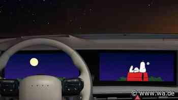 Snoopy an Bord  – Hyundai-Infotainment