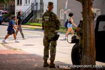 Trump deployed thousands of National Guard in DC - but they aren’t stopping any crime