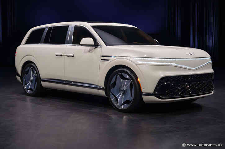 Genesis GV90 revealed: Rolls-Royce rival is Europe's largest EV