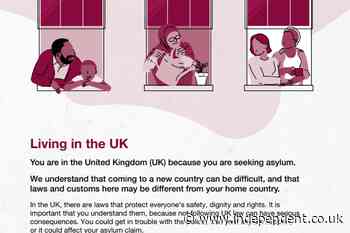 Minister defends Home Office booklet urging asylum seekers not to rape women