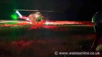 Multiple people airlifted to hospital after three mountain rescue callouts