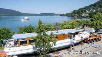 Erstes Elektroschiff auf dem Tegernsee wird am 1. September getauft