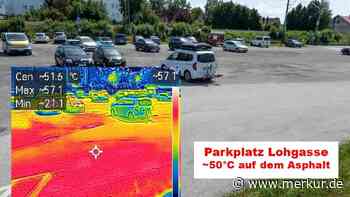 Wärmebildkamera zeigt: Hier heizt sich die Stadt auf über 50 Grad auf