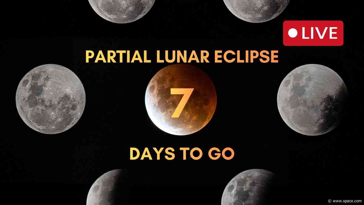 Partial lunar eclipse live: Latest news, viewing tips and live updates from Aug. 27-28 eclipse