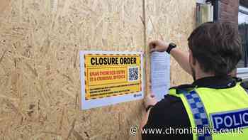 Gateshead property shut down by police after over 200 cannabis plants discovered