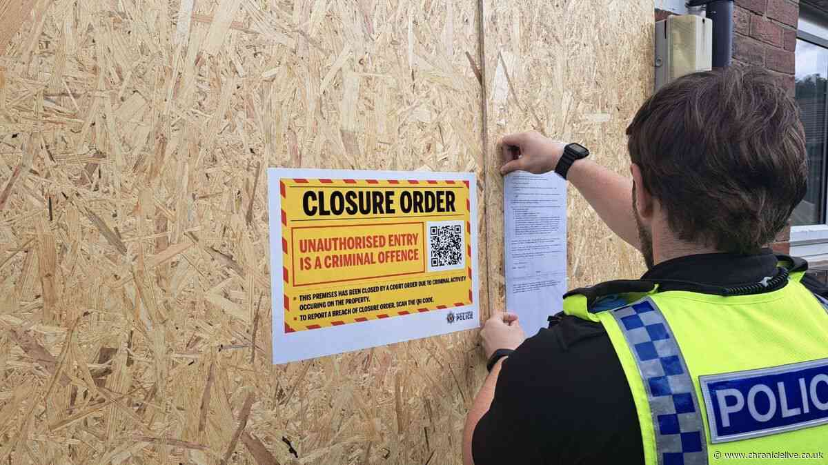 Gateshead property shut down by police after over 200 cannabis plants discovered