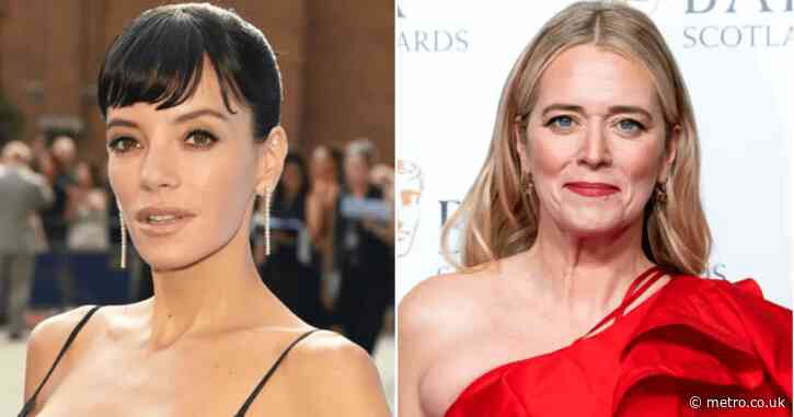 Lily Allen apologises to Edith Bowman for calling her a ‘trollop’
