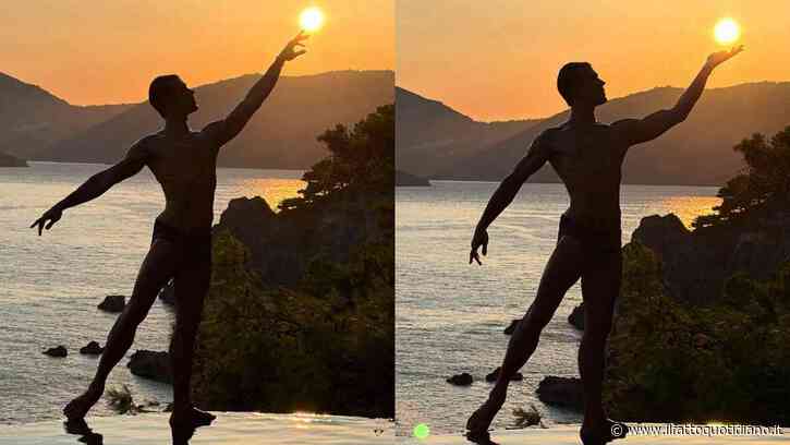 “La bellezza della natura e del creato nella sua espressione più pura e mozzafiato”: Roberto Bolle danza al tramonto a Li Galli, poi svela il suo viaggio su una barca speciale – IL VIDEO