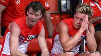 Sydney Swans unveils replacements for the five players banned from AFL finals series over partying scandal