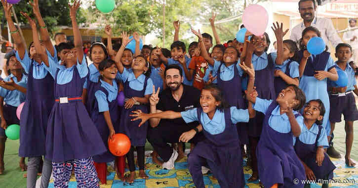 Ayushmann Khurrana Visits Jalna After Young Girl Raises Concern Over Unsafe School Road