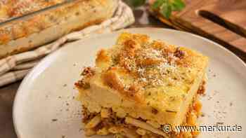 Pastitsio: So gelingt der griechische Nudelauflauf mit Hackfleisch