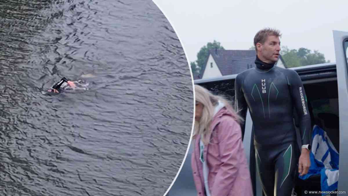 Maarten van der Weijden zet zwemtocht voort na flinke tegenvaller