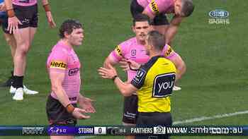 Joey blows up as Panthers star binned