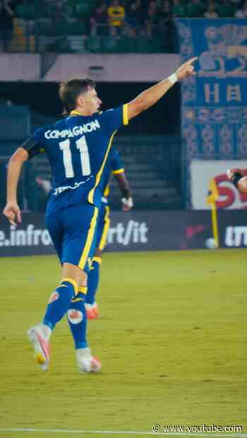 Primo impegno ufficiale, primo gol in gialloblù per Mattia 💛💙