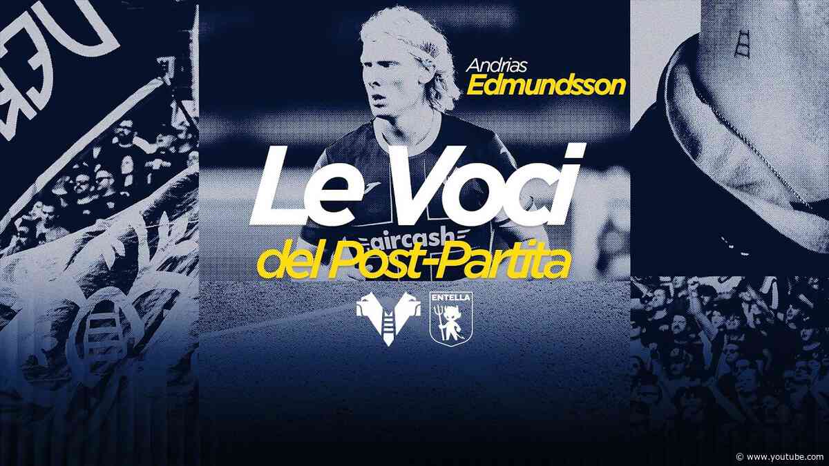 Coppa Italia Frecciarossa 2026/27 | Le voci del post partita: Andrias Edmundsson