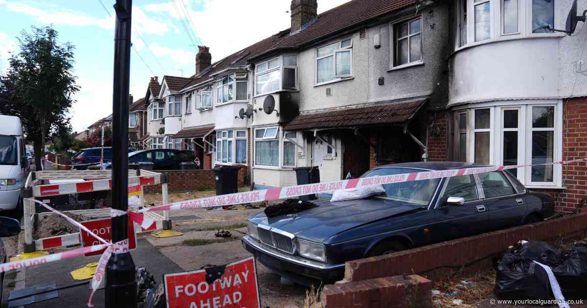 Pictures from the scene as fire crews reveal dramatic rescue in fatal Hounslow fire