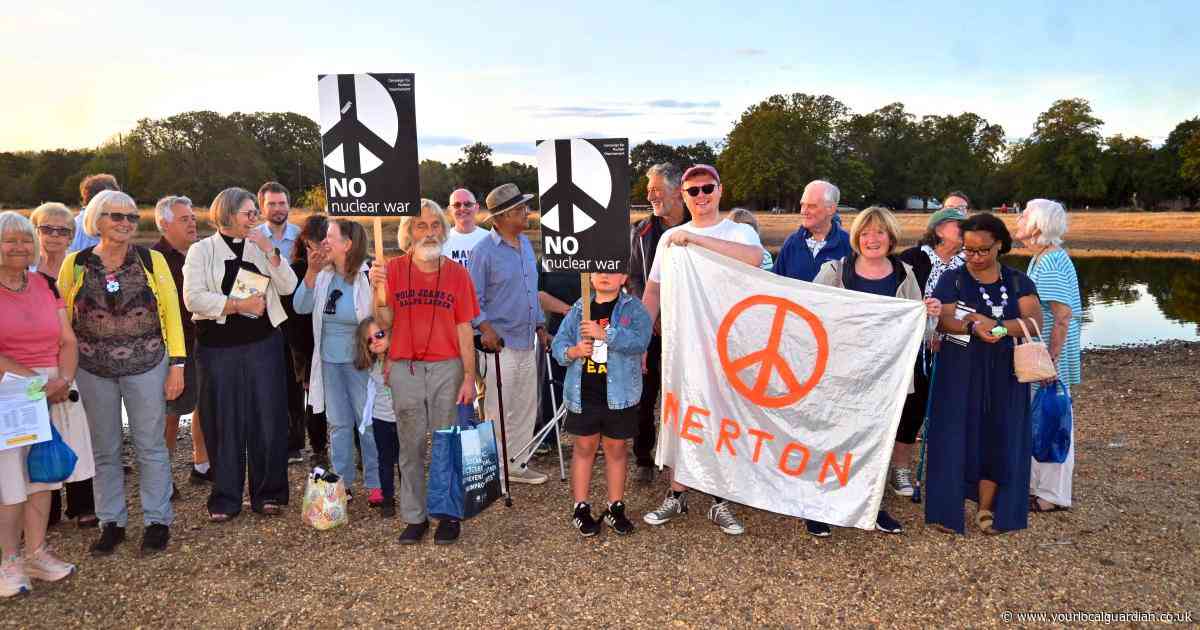 Lanterns light up vigil for Hiroshima and Nagasaki