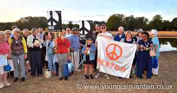 Lanterns light up vigil for Hiroshima and Nagasaki