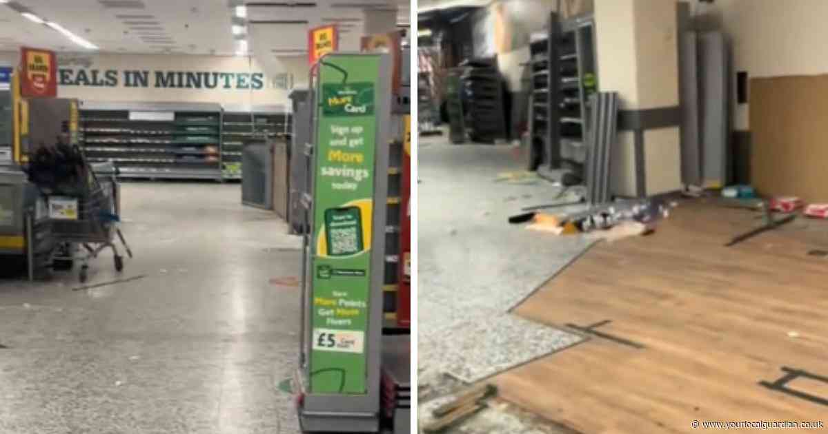 TikTok videos of 'urban explorers' breaking into Sutton Morrisons BLASTED