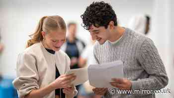 Thousands of students celebrate GCSE results day - but regional divide widens