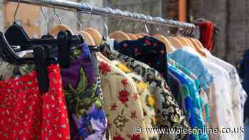 Woman can't believe her eyes after checking label of charity shop dress