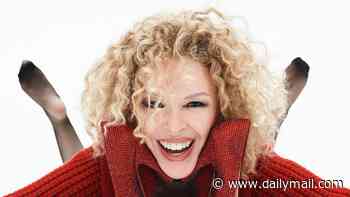 Kylie Minogue brings back her 80s corkscrew perm as she celebrates the 25th anniversary of pop record Fever and discusses finally breaking the US