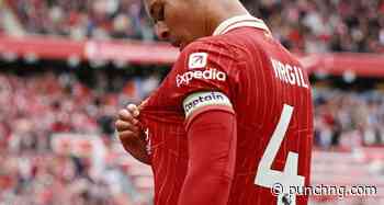 EPL: Van Dijk urges Liverpool to make amends for ‘unacceptable’ season