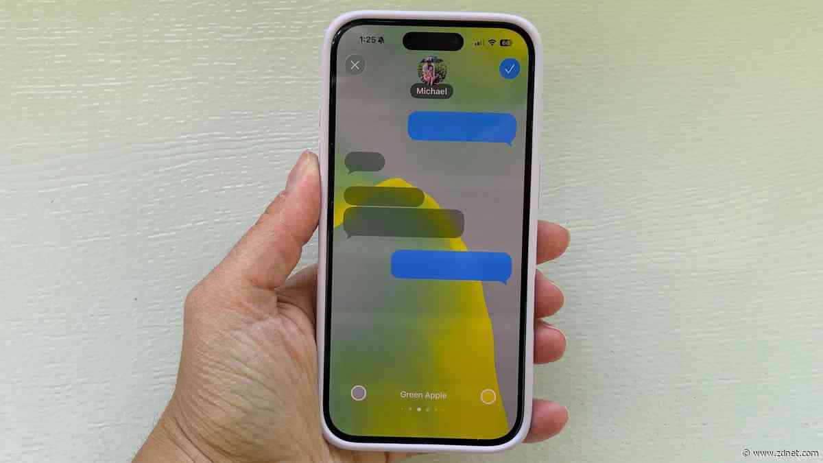 Yes, you can change your Messages backgrounds on iPhone - but there's a catch