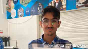 Cardiff teen gets 14 A*s on GCSE results day after getting up at 4am every day to revise