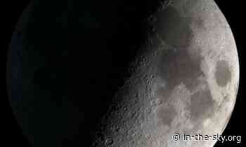 20 Aug 2026 (9 hours ago): Moon at First Quarter