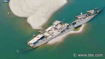 The Nazi shipwrecks emerging from the Danube