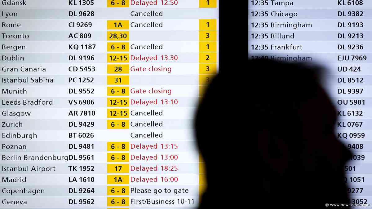 Ruim 85.000 luchtreizigers hadden deze zomer meer dan drie uur vertraging op onze luchthavens: ’Het wordt vaak afgeschoven op het weer’