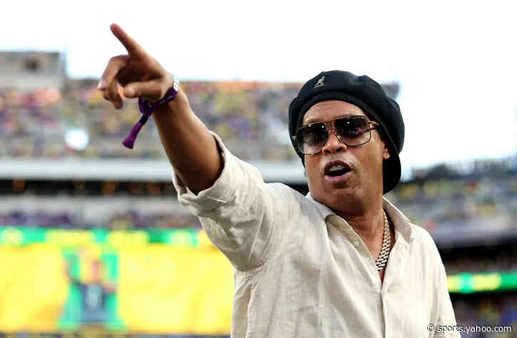 Video: Ronaldinho arrives to re-start playing career with Ravenna at 46