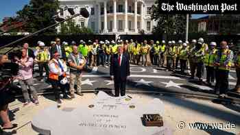 Während Krisen eskalieren: Trump präsentiert seinen neuen Hubschrauberlandeplatz