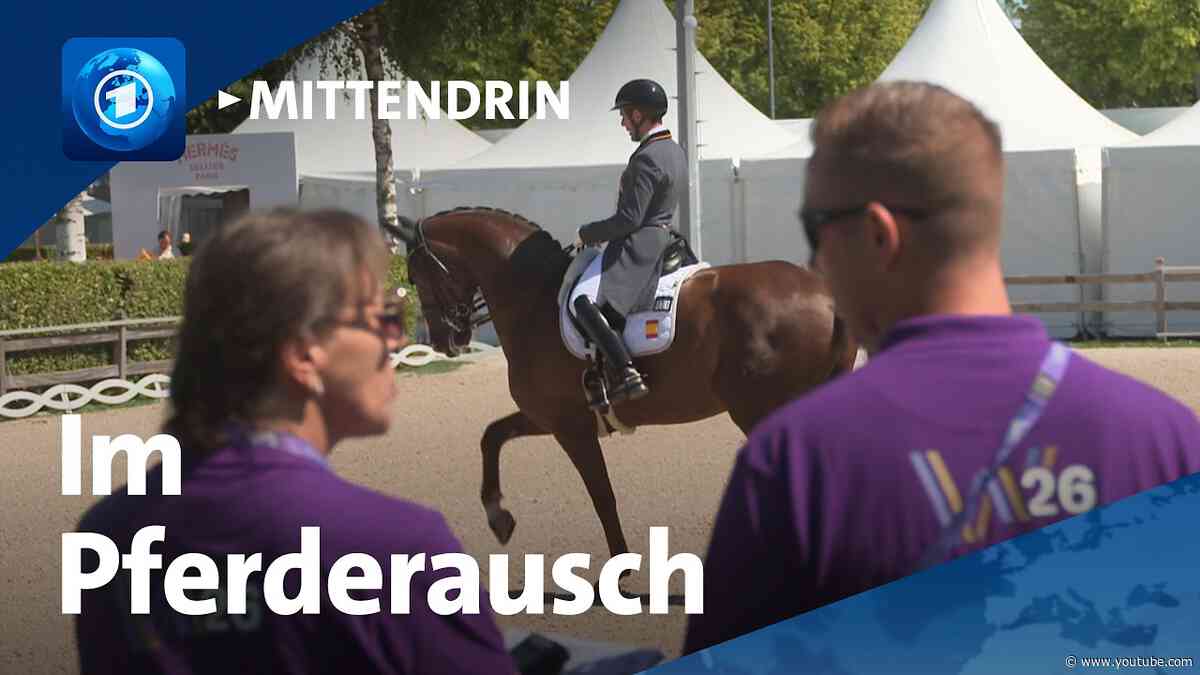 Aachen: Hinter den Kulissen der Reit-WM | tagesthemen mittendrin