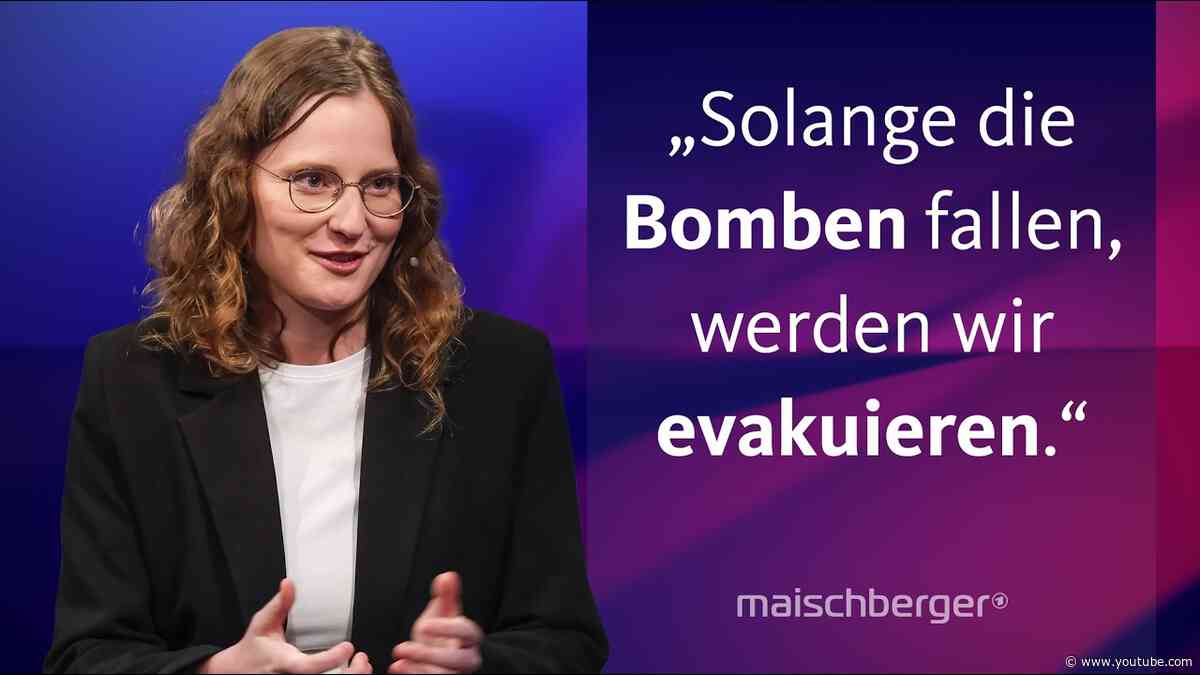 Anna Elsbernd und Susanne Petersohn über ihre Arbeit in der Ukraine | maischberger