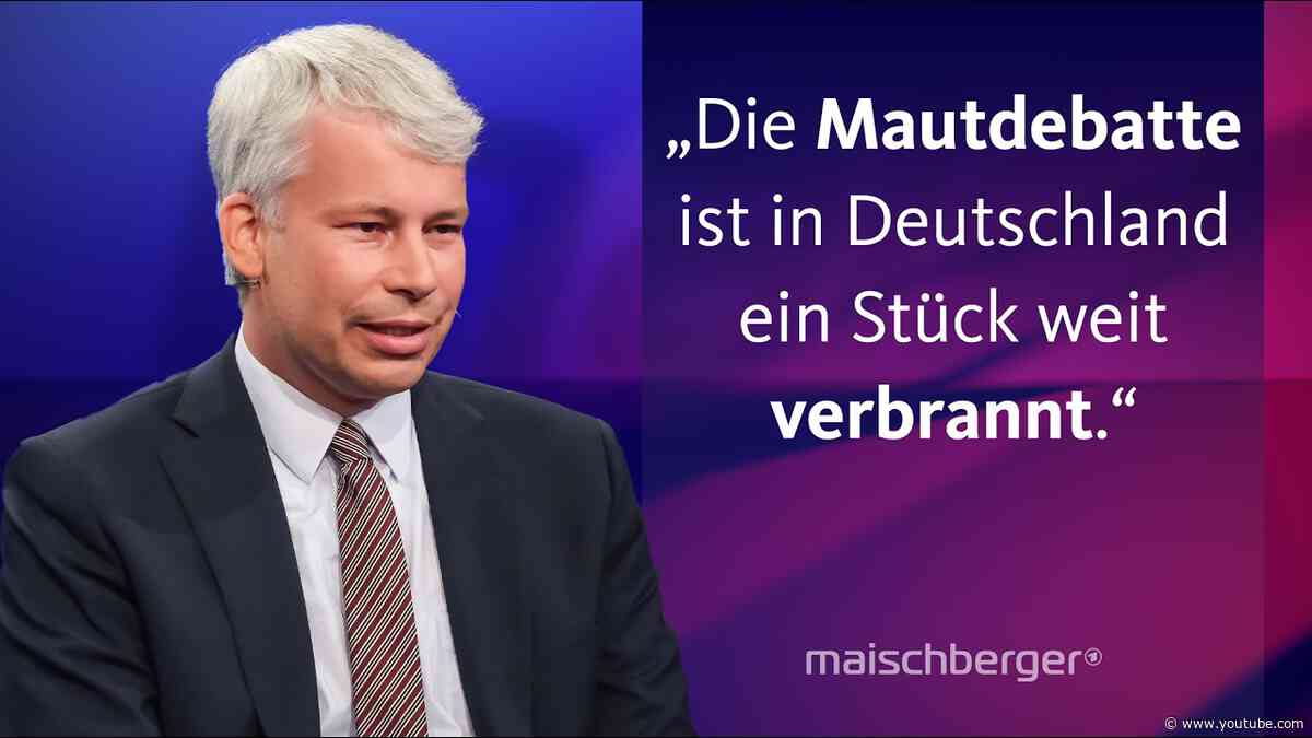 Kommt die Bahnsanierung voran? Bundesverkehrsminister Steffen Bilger im Gespräch | maischberger